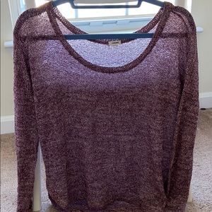 beautiful maroon sweater
